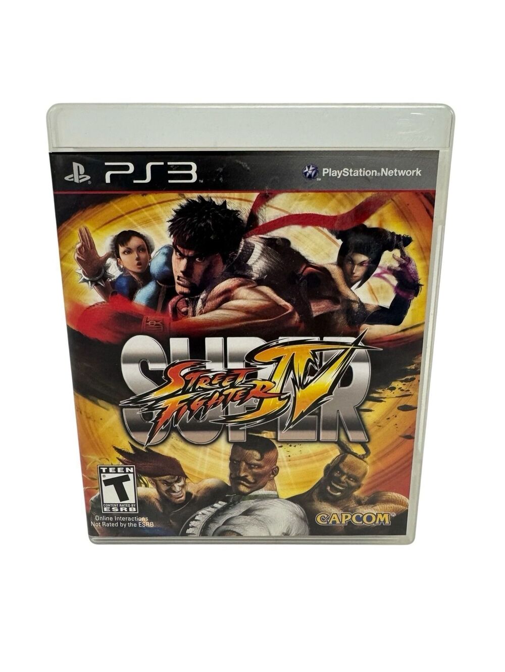Super Street Fighter IV 4 (Sony PlayStation 3, 2010) PS3 CIB COMPLETE w/ MANUAL